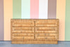 Coastal Cool Rattan Wrapped Dresser