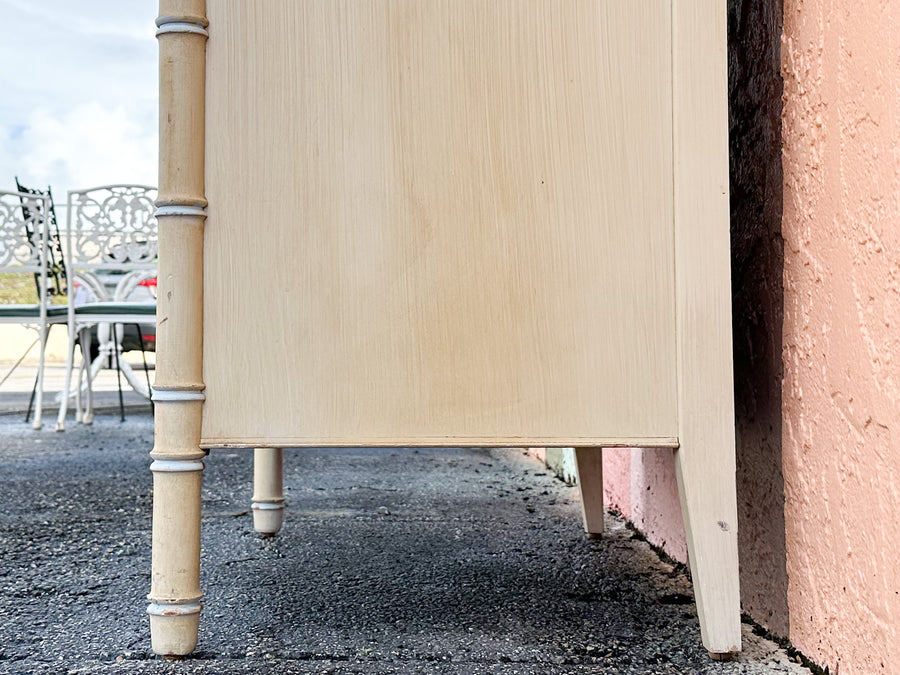 Thomasville Faux Bamboo Armoire