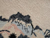Chinoiserie Landscape Needlepoint Framed Art