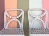 Set of Four Rattan Dining Chairs