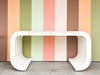 Large Made Goods Faux Raffia Desk