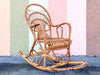 Old Florida Rattan Rocking Chair
