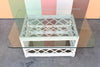 Ficks Reed Rattan Lattice Coffee Table