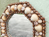 Natural Hexagon Shell Mirror