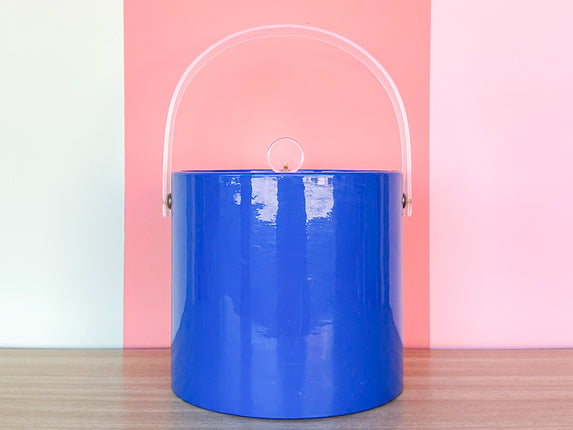 Royal Blue Ice Bucket