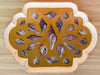 Medium Regency Chic Decoupage Shell Tray