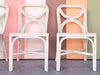 Set of Four Rattan Dining Chairs