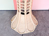 Old Florida Rattan Floor Lamp