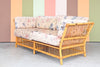 Old Florida Rattan Sofa
