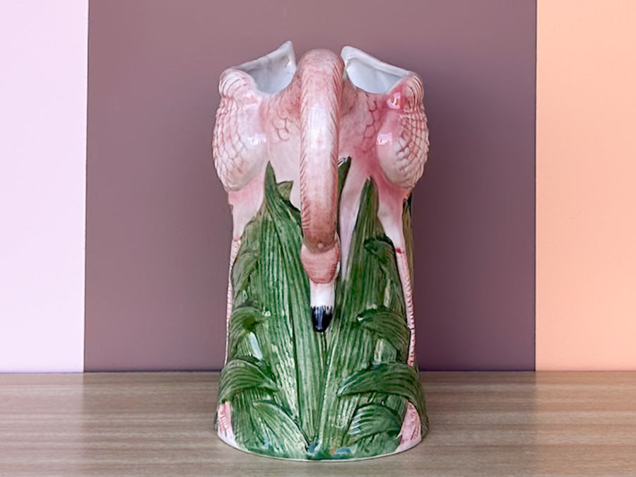 Fitz and Floyd Flamingo Pitcher