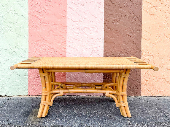 Cute Island Style Rattan Coffee Table