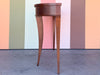 Modern Fruitwood Demilune