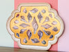 Medium Regency Chic Decoupage Shell Tray