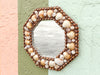 Natural Hexagon Shell Mirror