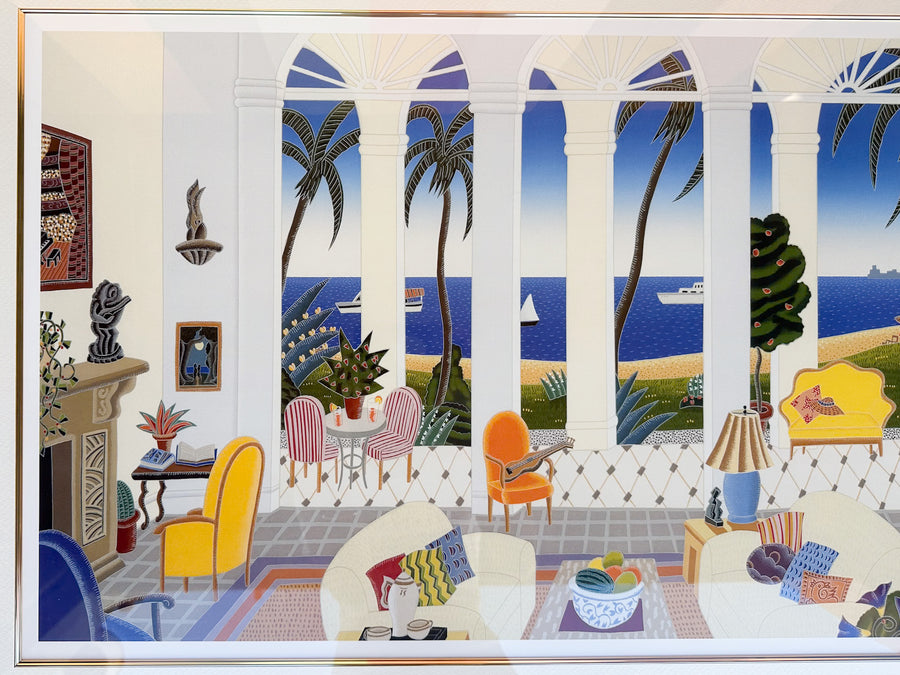 Thomas McKnight Gulf of Mexico Framed Print