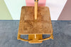 Old Florida Rattan Magazine Floor Lamp