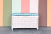 Coastal Chic Rattan Wrapped Trunk