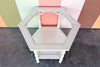 Faux Bamboo Side Table