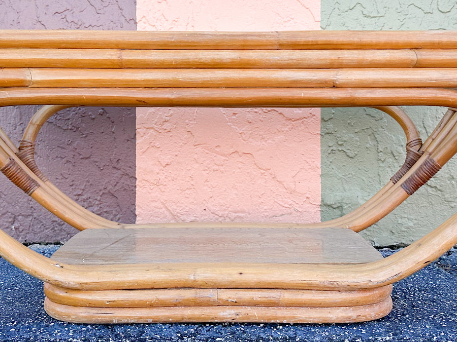 Frankl Style Rattan Coffee Table