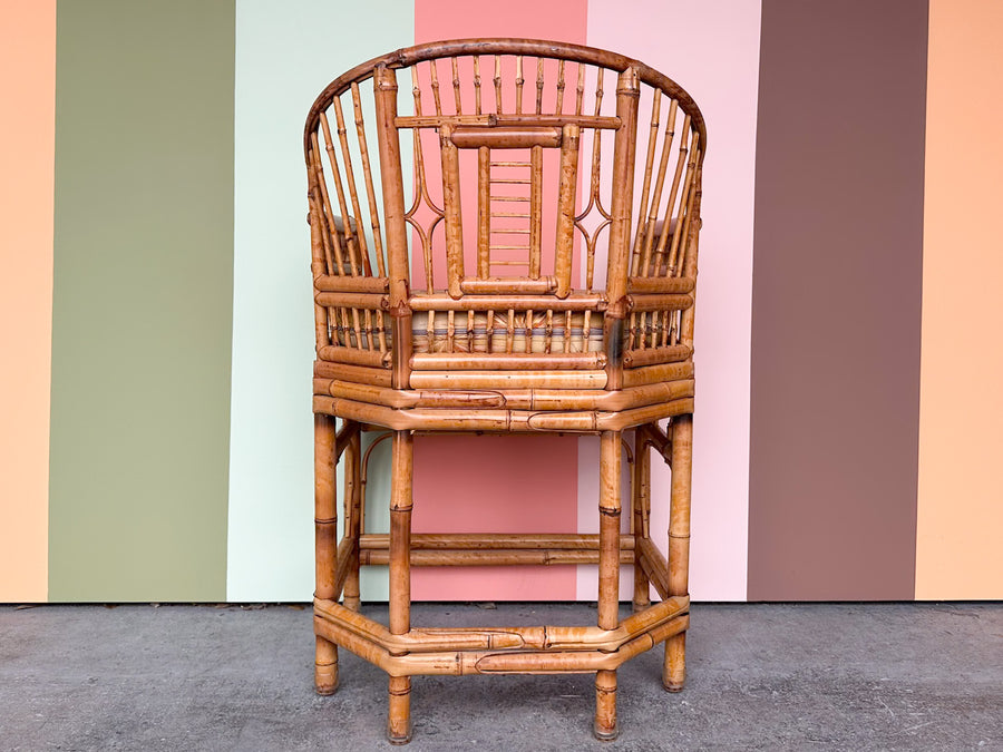 Brighton Style Bamboo and Cane Chair
