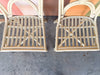 Set of Four Rattan Dining Chairs