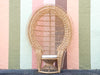 Natural Rattan "Queen" Peacock Chair