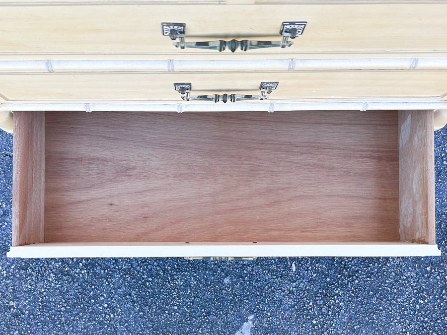 Henry Link Faux Bamboo Tall Chest