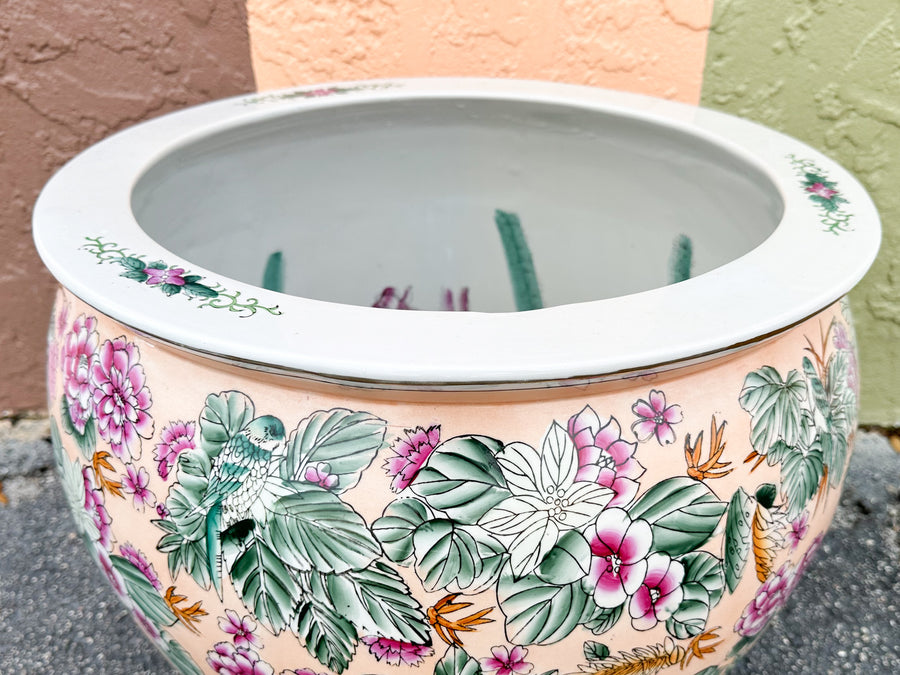 Large Tropical Chic Cachepot
