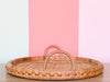 Oval Rattan Tray