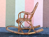 Old Florida Rattan Rocking Chair