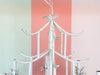 Faux Bamboo Pagoda Chandelier