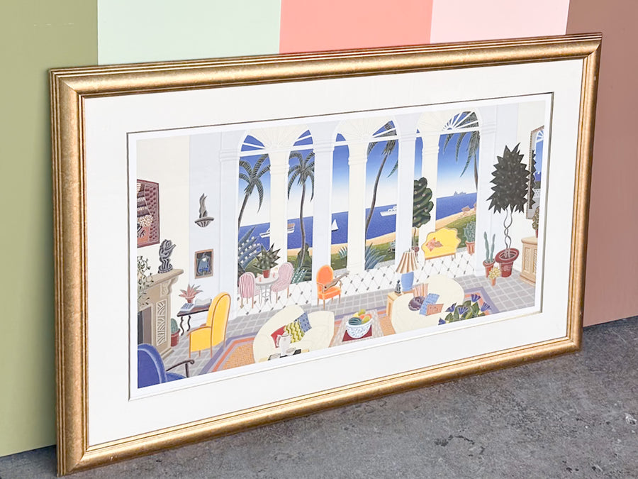 Thomas McKnight Gulf of Mexico Framed Print