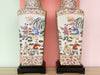 Pair of Colorful Chinoiserie Lamps