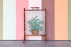 Hand Painted Tortoiseshell Bamboo Fireplace Screen