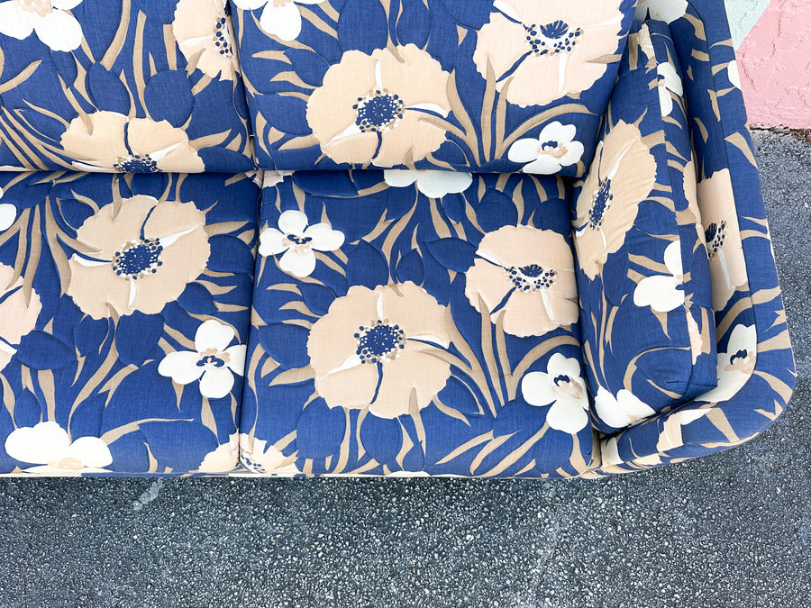 Fab Floral Upholstered Sleeper Sofa