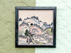 Chinoiserie Landscape Needlepoint Framed Art