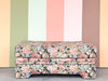 Granny Chic Floral Ottoman