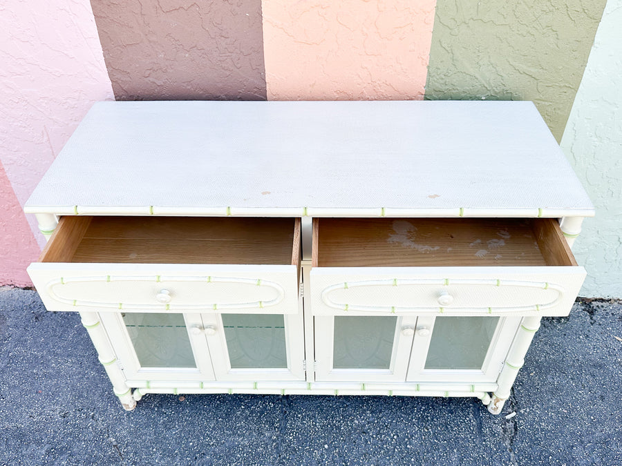 Thomasville Faux Bamboo Server