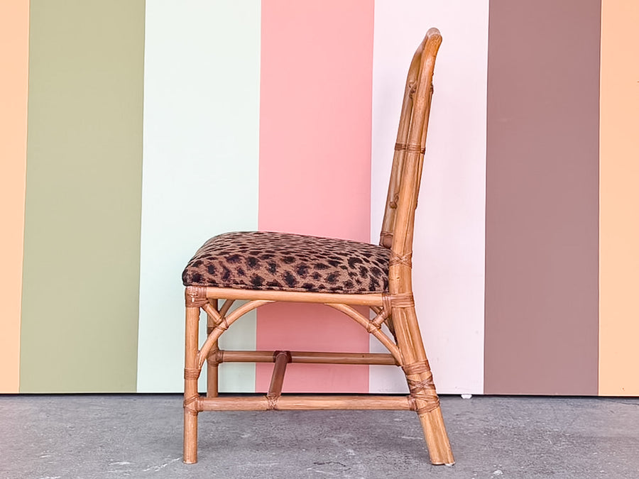 McGuire Style Rattan Desk Chair