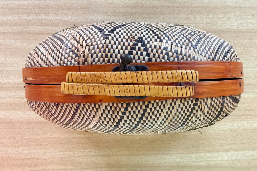 Bamboo Flower Purse