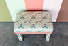 Golden Girls Chic Upholstered Stool