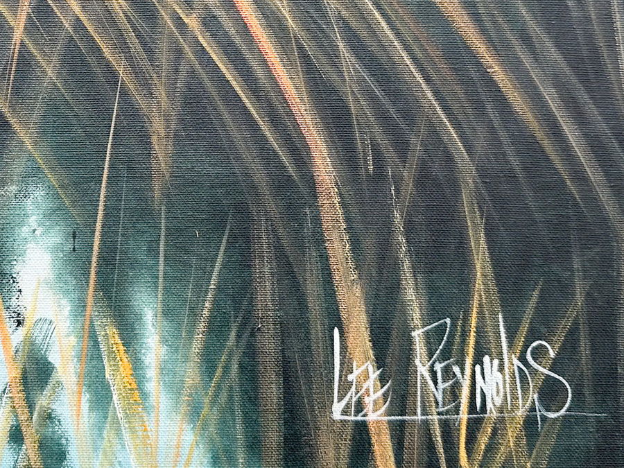 Blue Heron Original Art by Lee Reynolds