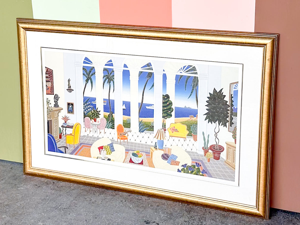 Thomas McKnight Gulf of Mexico Framed Print