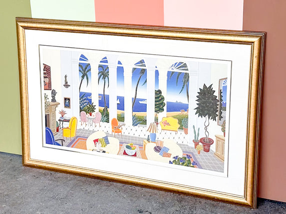 Thomas McKnight Gulf of Mexico Framed Print