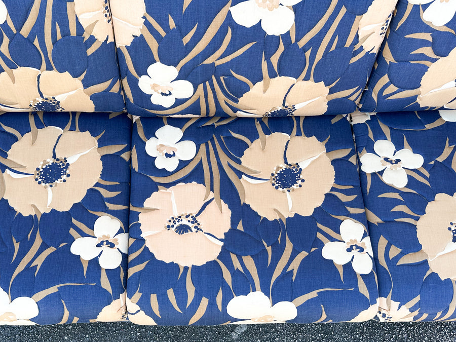 Fab Floral Upholstered Sleeper Sofa