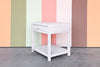 Coastal Chic Rattan Wrapped Nightstand
