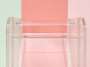 Fab MCM Lucite Magazine Rack