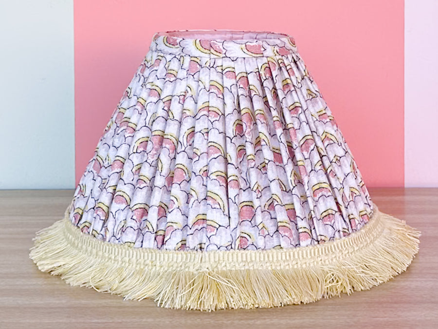 Pair of Kips Bay Show House Buckton Lampshades
