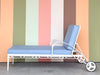 Brown Jordan Calcutta Faux Bamboo Chaise