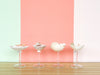 Set of Four Shell Chic Coupes